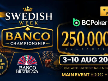 Igraj BCPoker prek poker.pro in se uvrsti na Banco Championship 2026 že za 0 $!