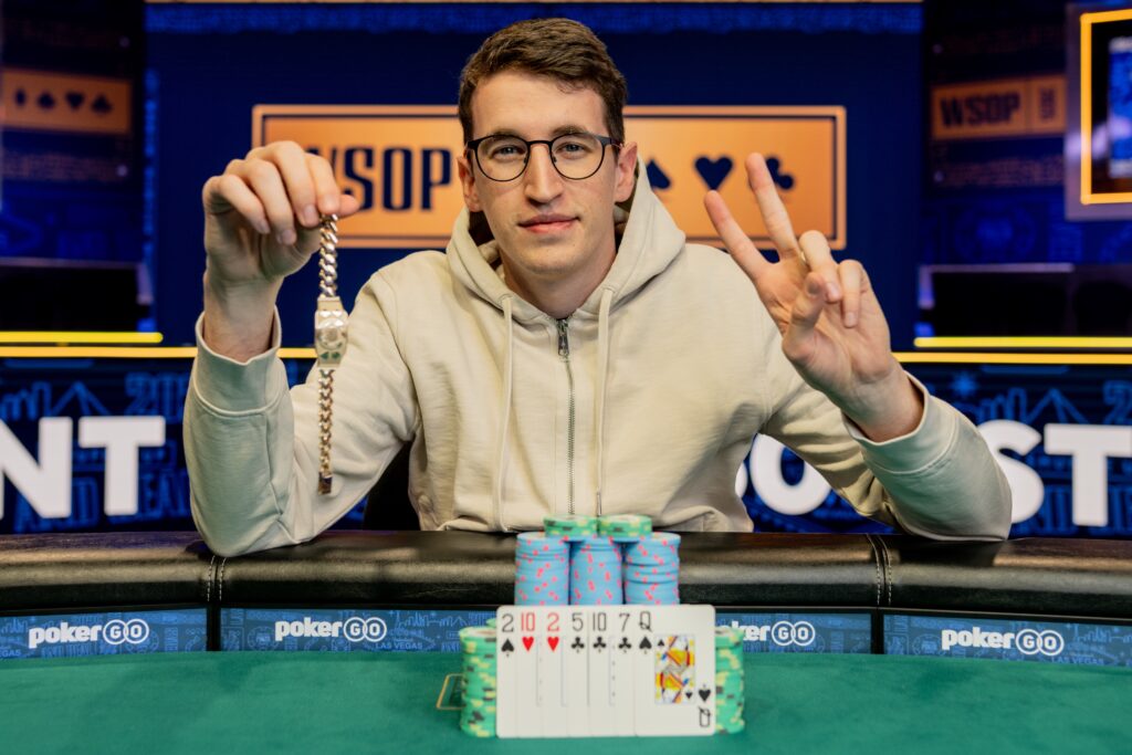 Blaž Žerjav 2025 WSOP druga zepestnica Event #69