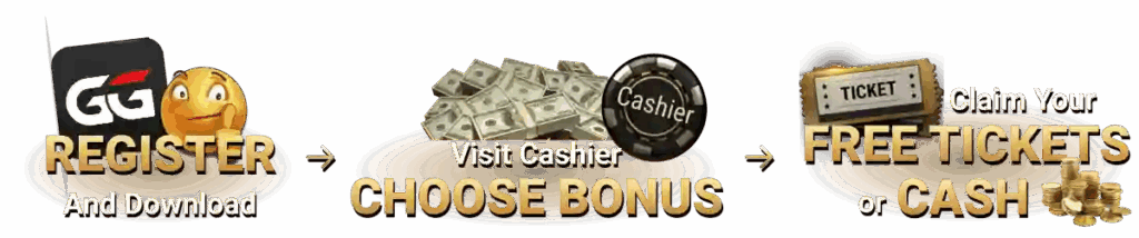 GGPoker Izbira bonusa dobrodošlice