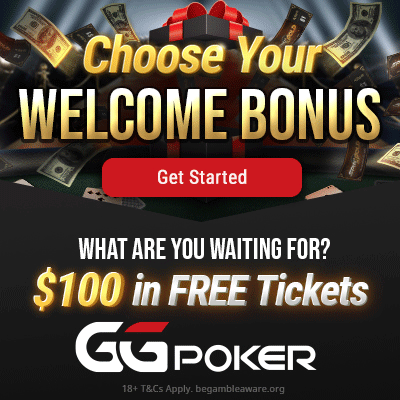 GGPoker Bonus dobrodošlice