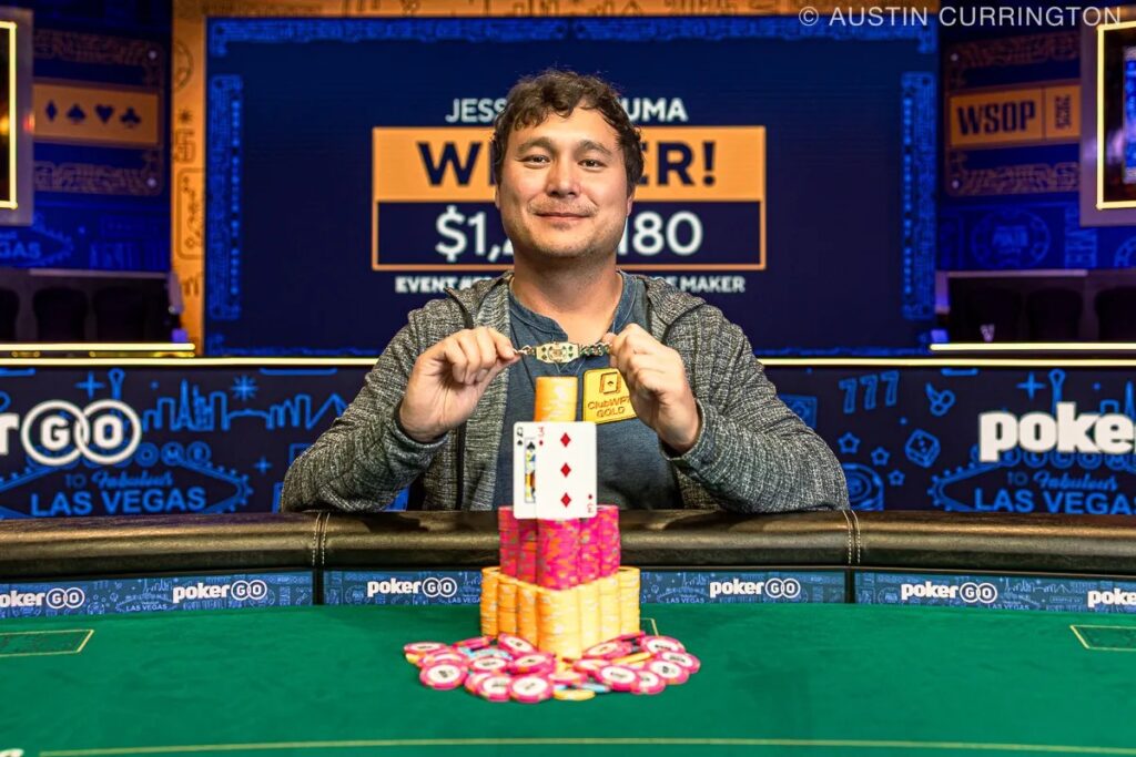Jesse Yaginuma 2025 WSOP