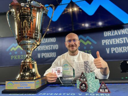 Državno prvenstvo v pokru 2025: Ravmanoski prvak na glavnem turnirju!