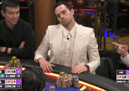 Analiza handa: Alan Keating osvojil 1.6 milijona dolarjev vreden pot, ko je na blefiranju ujel Nika Airballa