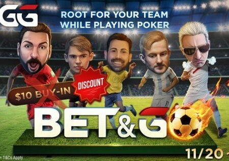 GGPoker lansiral turnirje Bet & Go s športno tematiko