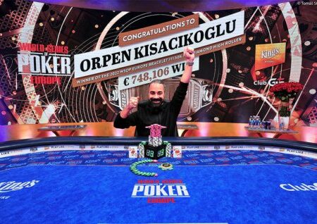 Prva zapestnica za Orpna Kisacikogluja na WSOPE Diamond High Roller