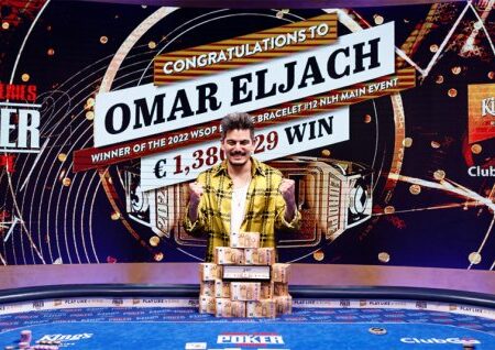 Omar Eljach prvak na glavnem turnirju WSOP Europe 2022 za 1.380.129 €!