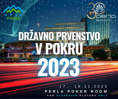 Od 17. do 19. novembra ne zamudite državnega prvenstva v pokru!