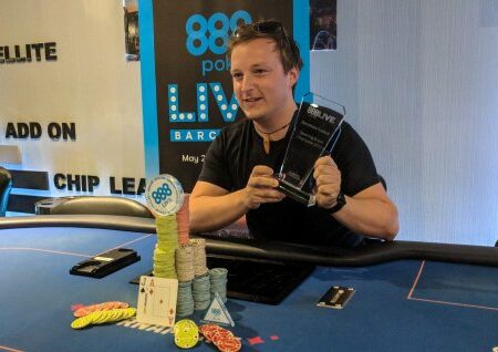 Luka Cencelj osvojil uvodni turnir na 888poker LIVE v Barceloni