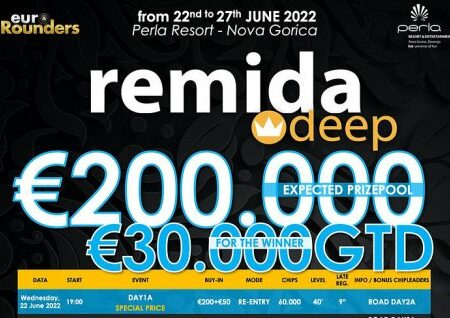 Remida Deep se vrača v Perlo od 22. do 27. junija