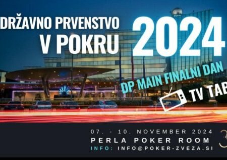 Slovensko državno prvenstvo v pokru 2024 v začetku novembra!
