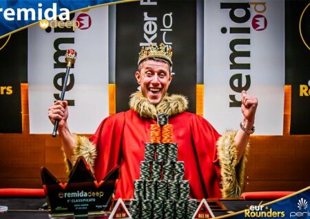 Claudio Cannavà okronan kot kralj zimske verzije Remida Deep