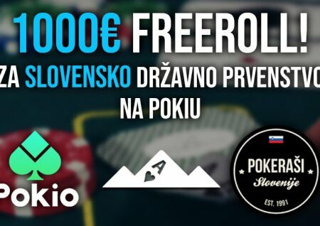 1000€ FREEROLL za slovensko državno prvenstvo!