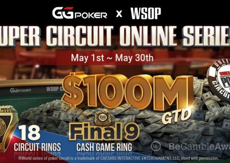 $100M WSOP Circuit je nazaj na GG mreži