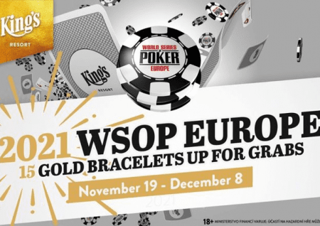 Objavljen razpored letošnjega WSOP Europe 2021