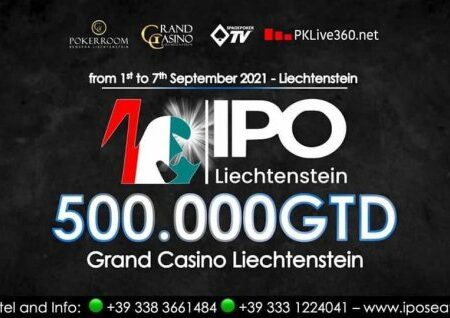 Vabljeni na IPO Liechtenstein od 1. do 7. septembra: 500k CHF GTD