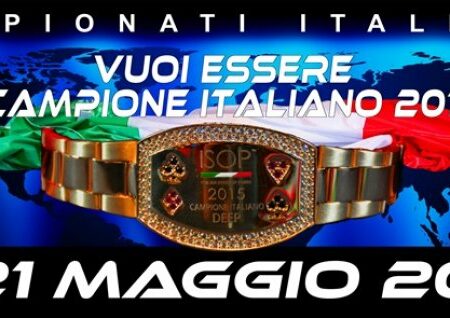 Dve novi zapestnici na ISOP Campionati Italiani v Perli