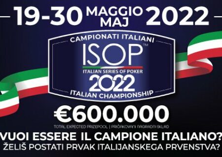 Od 19. maja v Perli Campionati Italiani ISOP