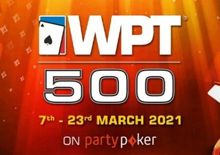 partypoker bo od 7. do 24. marca 2021 gostil WPT500