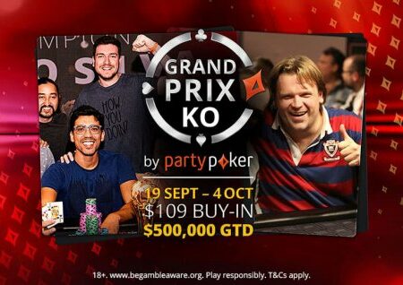 19. septembra se na partypoker vrača Grand Prix KO serija