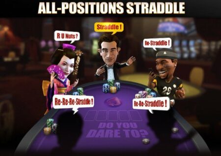 PokerBROS dodal opcijo Straddla na vseh pozicijah