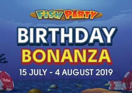 Fish Party Birthday Bonanza na Microgaming Poker Networku