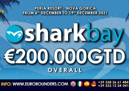 Sharkbay v Perli: 3. dan glavnega turnirja v igri za 30.000 € vredno 1. nagrado še 68 igralcev