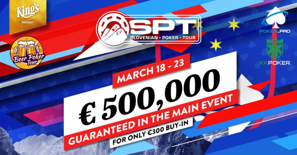 SPT Slovenian Poker Tour 2026 Rozvadov Banner