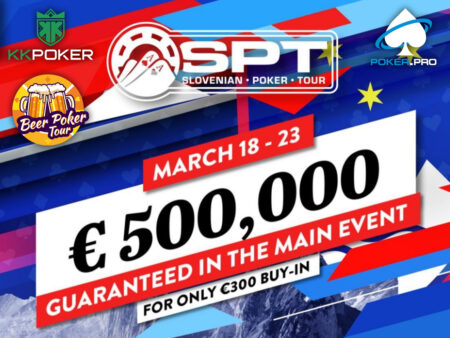 Slovenian Poker Tour KK Half Million Master se vrača v Rozvadov