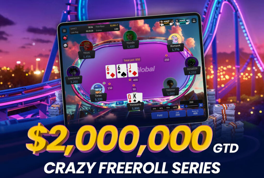 WPT Global 2.000.000 $ Crazy Freeroll serija