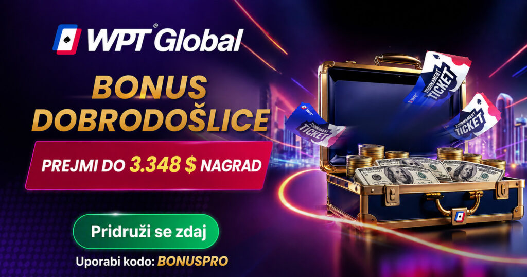 WPT Global Bonus Dobrodošlice