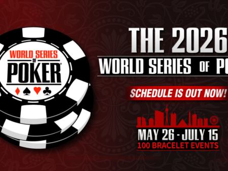 Znan razpored za World Series of Poker 2026