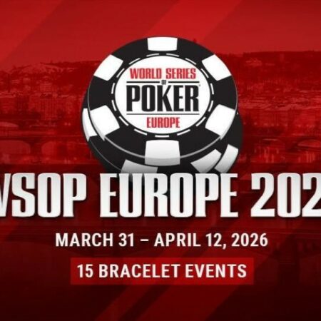 WSOP Europe 2026 se seli v Prago